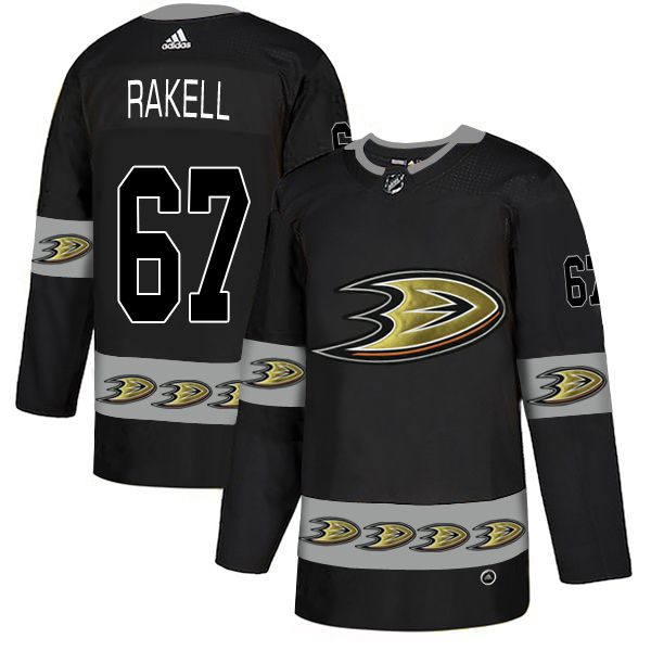 Men Anaheim Ducks #67 Rakell Black Adidas Fashion NHL Jersey->anaheim ducks->NHL Jersey